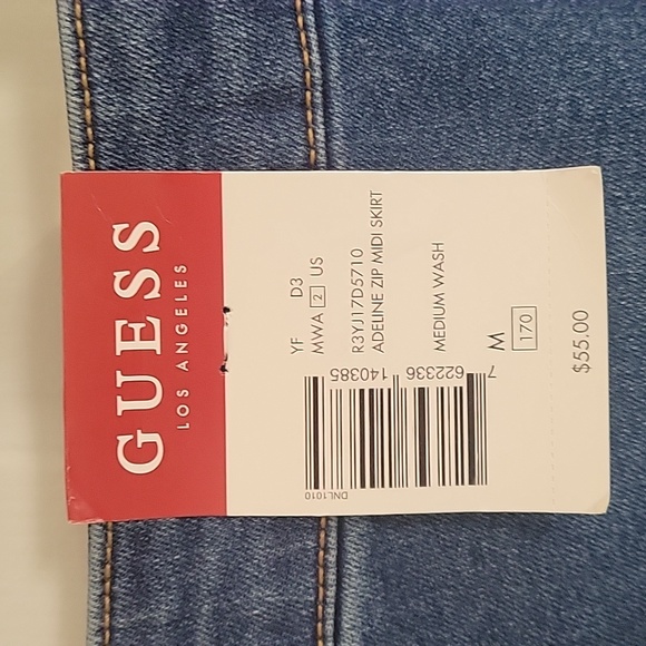 NWT GUESS Jean skirt - Picture 2 of 9